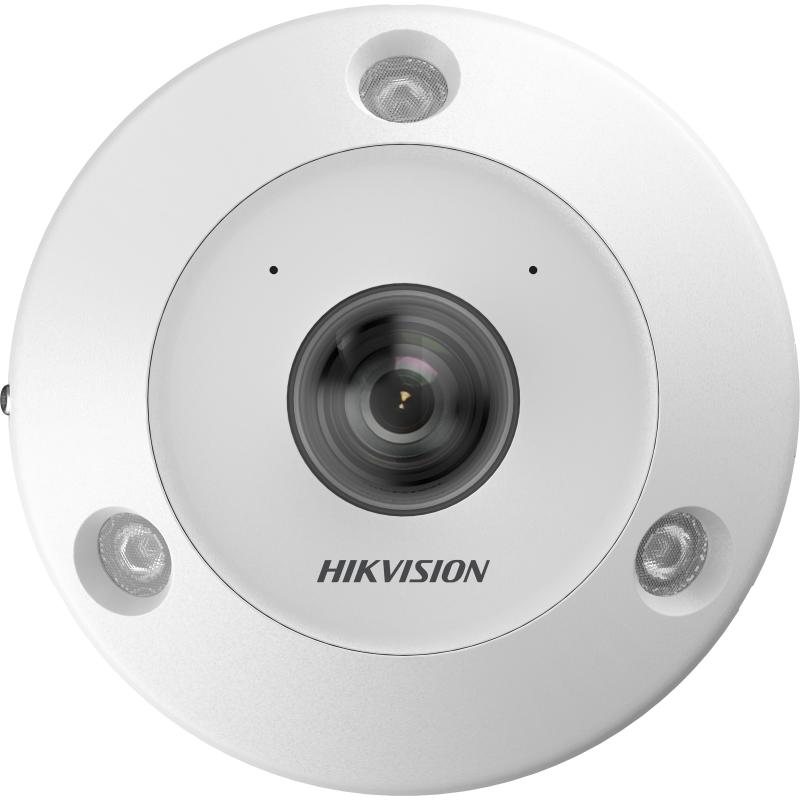 DS-2CD6395G1E-IVS Hikvision DS-2CD6395G1E-IVS 9MP Fisheye Network Camera 360° Panoramic, IR, Heat Map, IK10, IP67 - Image 1