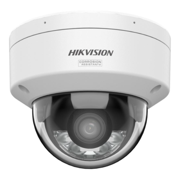 Hikvision DS-2CD2187G2H-LISU 8MP Outdoor ColorVu Dome Camera, Hybrid Light Mic, 2.8mm