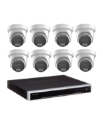 8MP Hikvision Colorvu 3.0 HYBRID CCTV Kit: 8 x Liveguard Gen 3 Cameras + 8CH M Series NVR / 4TB
