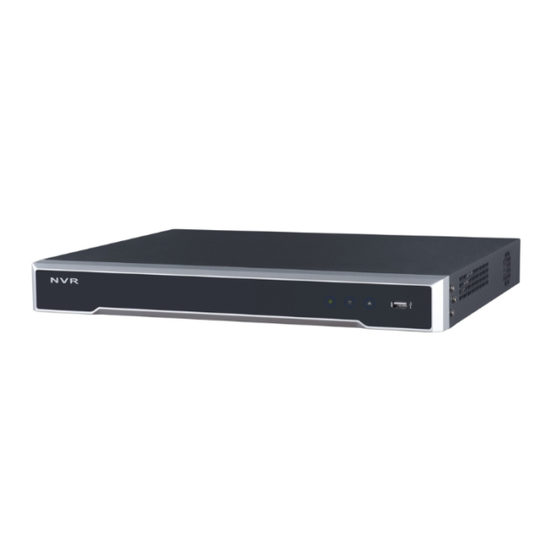 Hikvision DS-7608NI-I2-8P 8ch PoE CCTV NVR, 80Mbps 8 PnP ports, 4K, 2 HDD Bay + 4TB