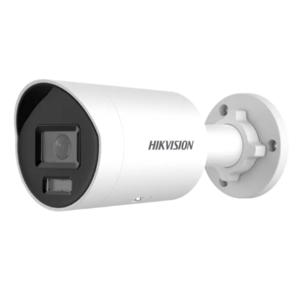 Hikvision DS-2CD2087G2H-LIU 8MP Outdoor ColorVu Mini Bullet Camera, Hybrid Light, Mic, 2.8mm