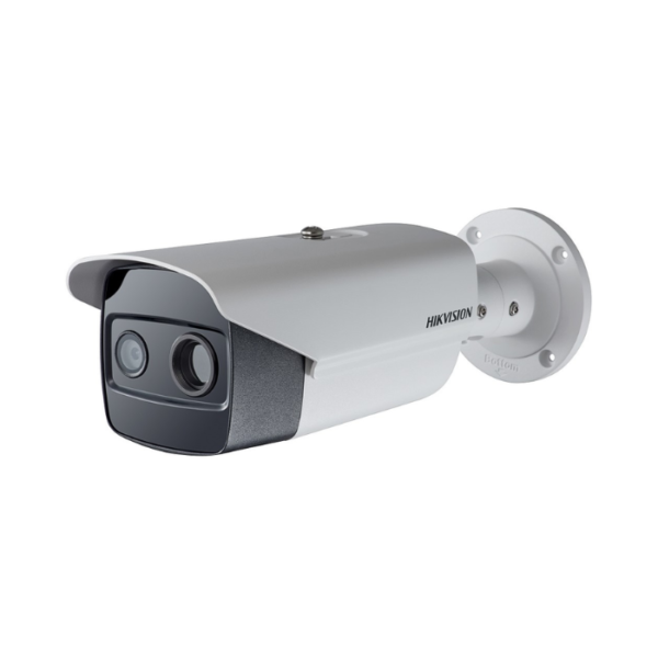 Hikvision HeatPro DS-2TD2628-3/QA Replaced by HM-TD2628-3/G1/T3A Bi‑Spectrum Thermal & Optical Bullet Camera – 256×192 VOx, Smart VCA, Fire & Smoking Alarm