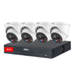 Dahua 4 x 8MP TIOC 3.0 IPC-HDW3849H-AS-PV-ANZ-S2 Turret Kit 8CH NVR