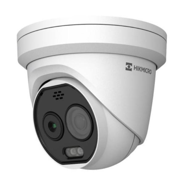 Hikvision HeatPro HM-TD1228T-3-G1-T3A Thermal Turret Camera with 3mm Lens and Temperature Measurement
