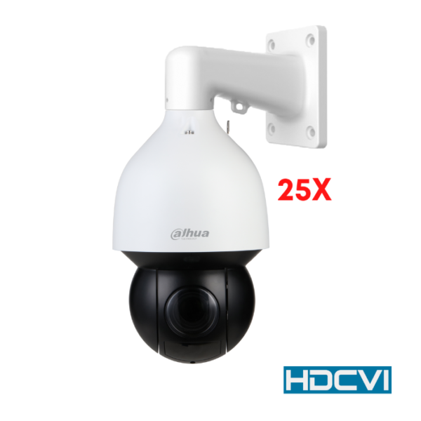 Dahua DH-SD49225-HC-LA1 2MP 25x Starlight IR PTZ HDCVI Camera, Motorized 4.8~120mm Lens