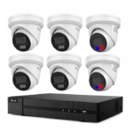 HiLook Hikvision 6MP AcuSense CCTV Kit – 2x Colour Deterrence IPC-T269-MU/SL + 4x Turret IPC-T361H-MU + 8CH PoE NVR (NVR-108MH-C/8P)