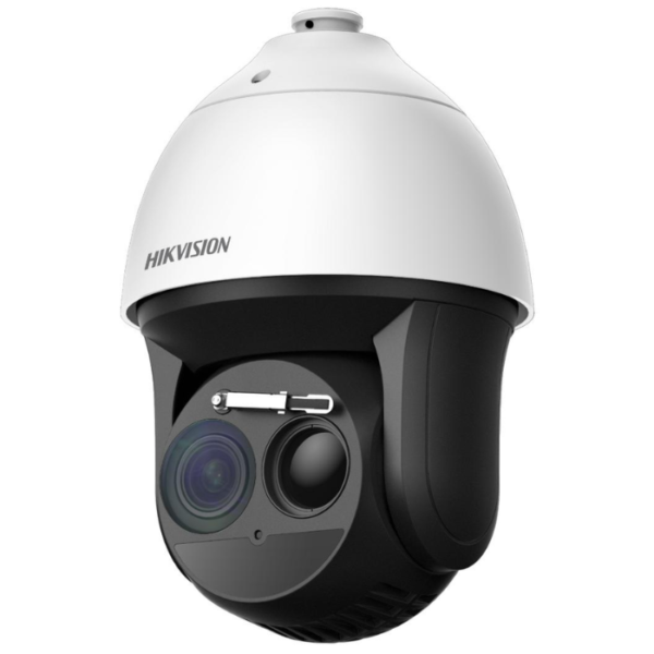 Hikvision Thermal & Optical DS-2TD4167T-25/W Bi-Spectrum Network Speed Dome Camera with Thermography, 25mm Lens, Perimeter Protection
