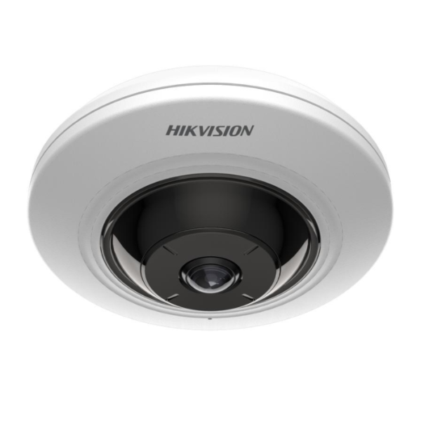 Hikvision 5MP DS-2CD2955G0-ISU Fisheye Network Camera with 1.05mm Lens, Built-In Microphone & 8m IR