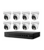 HiLook Hikvision 8MP Pro Series CCTV Kit – 8x Turret IPC-T383H-MU + 8CH PoE NVR (NVR-108MH-C/8P)