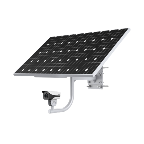 DAHUA Integrated solar monitoring kit. Supplied with 2MP 4G camera / Battery and 100W solar panel