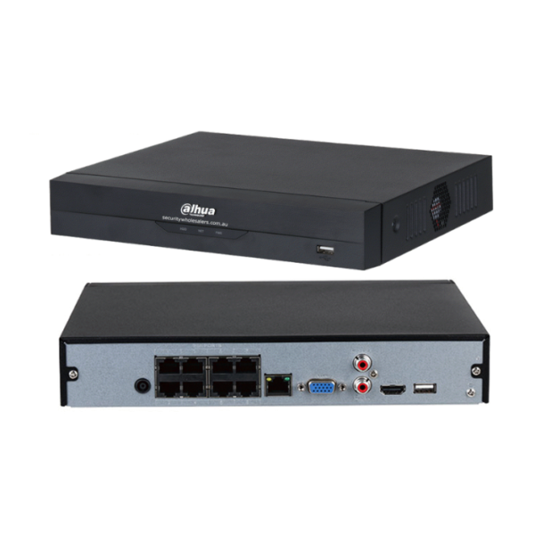 Dahua DHI-NVR4108HS-8P-AI/ANZ 8 Channel 8PoE Up to 16MP Wizsense Network Video Recorder