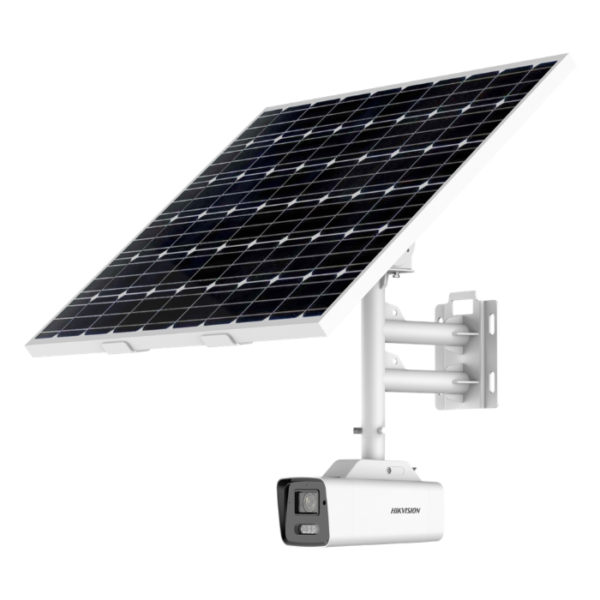 Hikvision DS-2XS6A87G1-LS/C36S80 4K Colorvu Fixed Bullet Solar Power 4G Network Camera w 30AH BATTERY