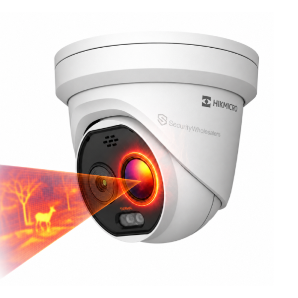 Hikvision HM-TD1218-2/G0/T1A HeatPro Thermal & Optical Bi-Spectrum Turret Camera 2mm Focal