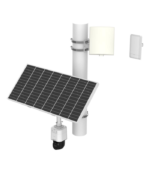 Hikvision DS-2XS3Q47G1-LDW(H)/C18S40 4MP ColorVu Solar-powered Security Camera PT kit