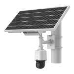 Hikvision 4MP ColorVu DS-2XS3Q47G1-LDH/4G Solar-Powered PT Camera with 4G, Two-Way Audio, Built-in Battery & Solar Panel