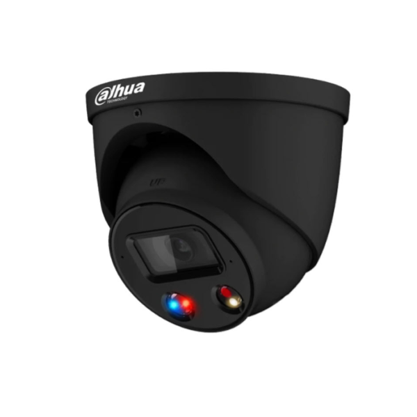 Dahua TIOC 3.0 IPC-HDW3849H-AS-PV-ANZ-S2-BLK 8MP AI Active Deterrence Full color IP Turret Camera BLACK