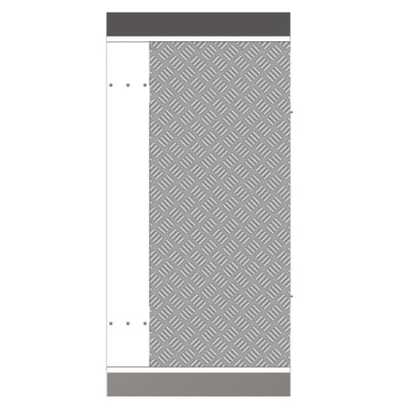 Hikvision Turnstiles Base Module, Single Lane, 650mm lanes