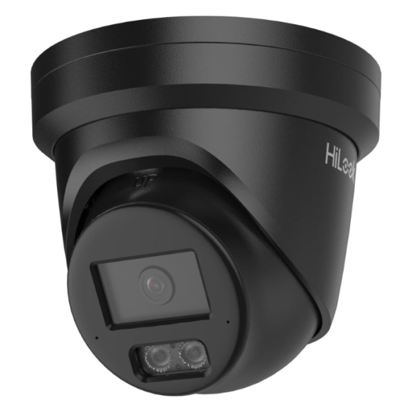 HiLook by Hikvision IPC-T561H-MU 6MP Hi-Color Fixed Turret Network Camera BLACK