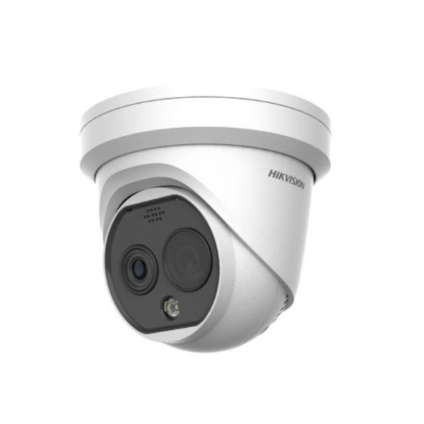 Hikvision Heat Pro DS-2TD1228T-2-QA 4mp BI-SPECTRUM Fire & Smoke, Turret Camera, 2.1mm, 2.2mm, IR 15m