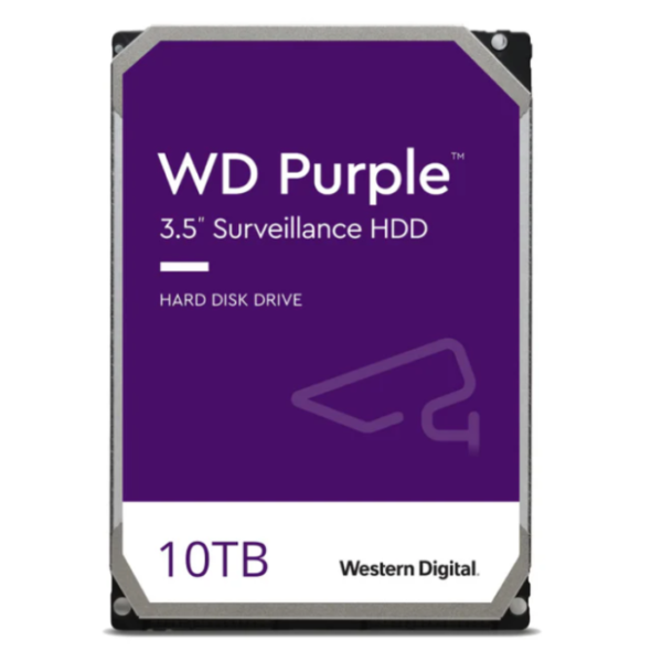 10TB HDD – WD Purple / Hard Drive for DVRs & NVR